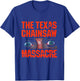Texas Chainsaw Massacre Sally's Eyes and Jumbo Logo T-Shirt - T-Shirt | Royal