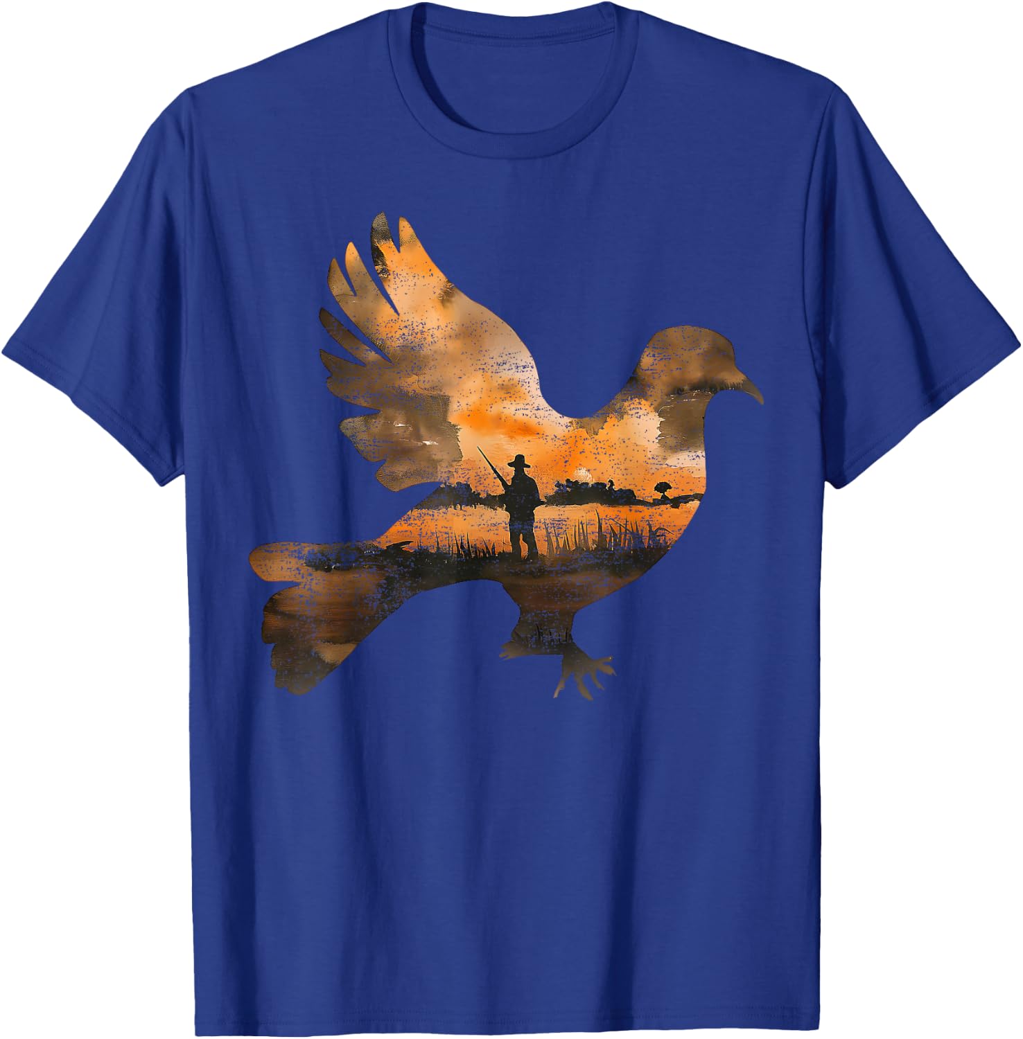 Dove Hunting Texas Dove Hunter T-Shirt - T-Shirt | Royal