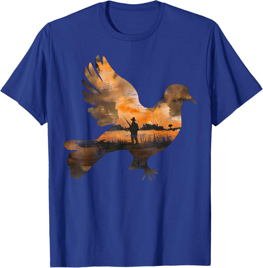 Dove Hunting Texas Dove Hunter T-Shirt - T-Shirt | Royal