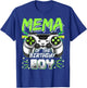 Mema Of The Birthday Boy Video Game Bday Party T-Shirt - T-Shirt | Royal