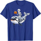 Skeleton Riding Mummy Orca Halloween Candy Whale T-Shirt - T-Shirt | Royal