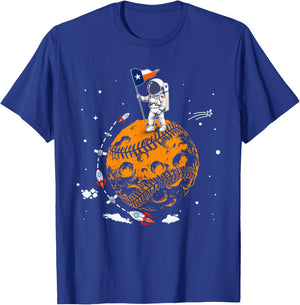 Inoa Shop Graphic First Name Houston Vintage Retro Name Astronaut , Small, Black T-Shirt - T-Shirt | Royal