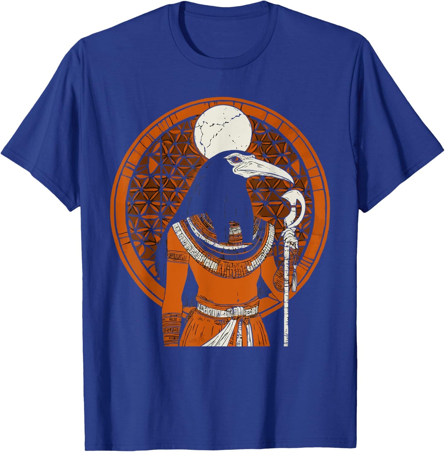 Thoth Egyptian God Egyptian Mythology Pyramid Ancient Egypt T-Shirt - T-Shirt | Royal