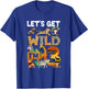 3 Year Old Zoo Birthday Safari Jungle Animal 3Rd Bday T-Shirt - T-Shirt | Royal
