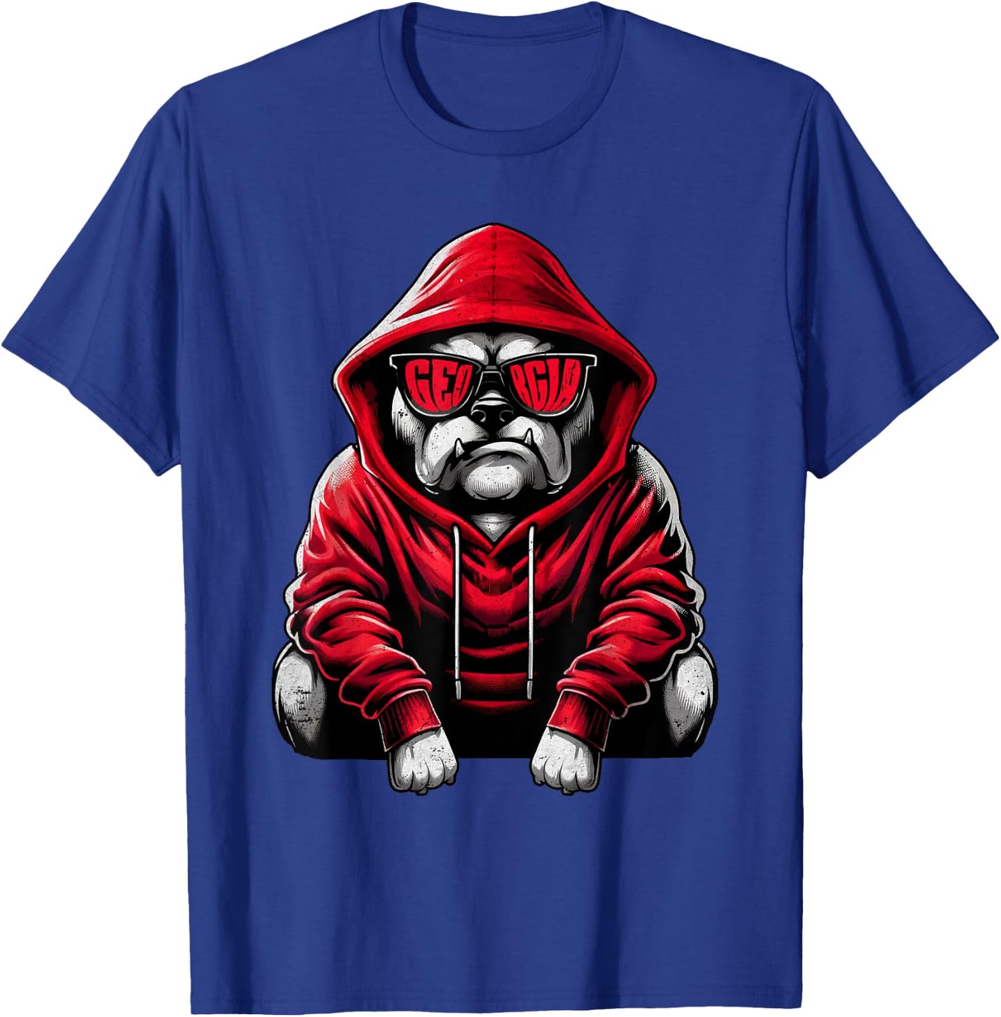 I Love Bulldog Animal Cute Dogs Vintage Bulldog Personalized Men Women Kids T-Shirt - T-Shirt | Royal