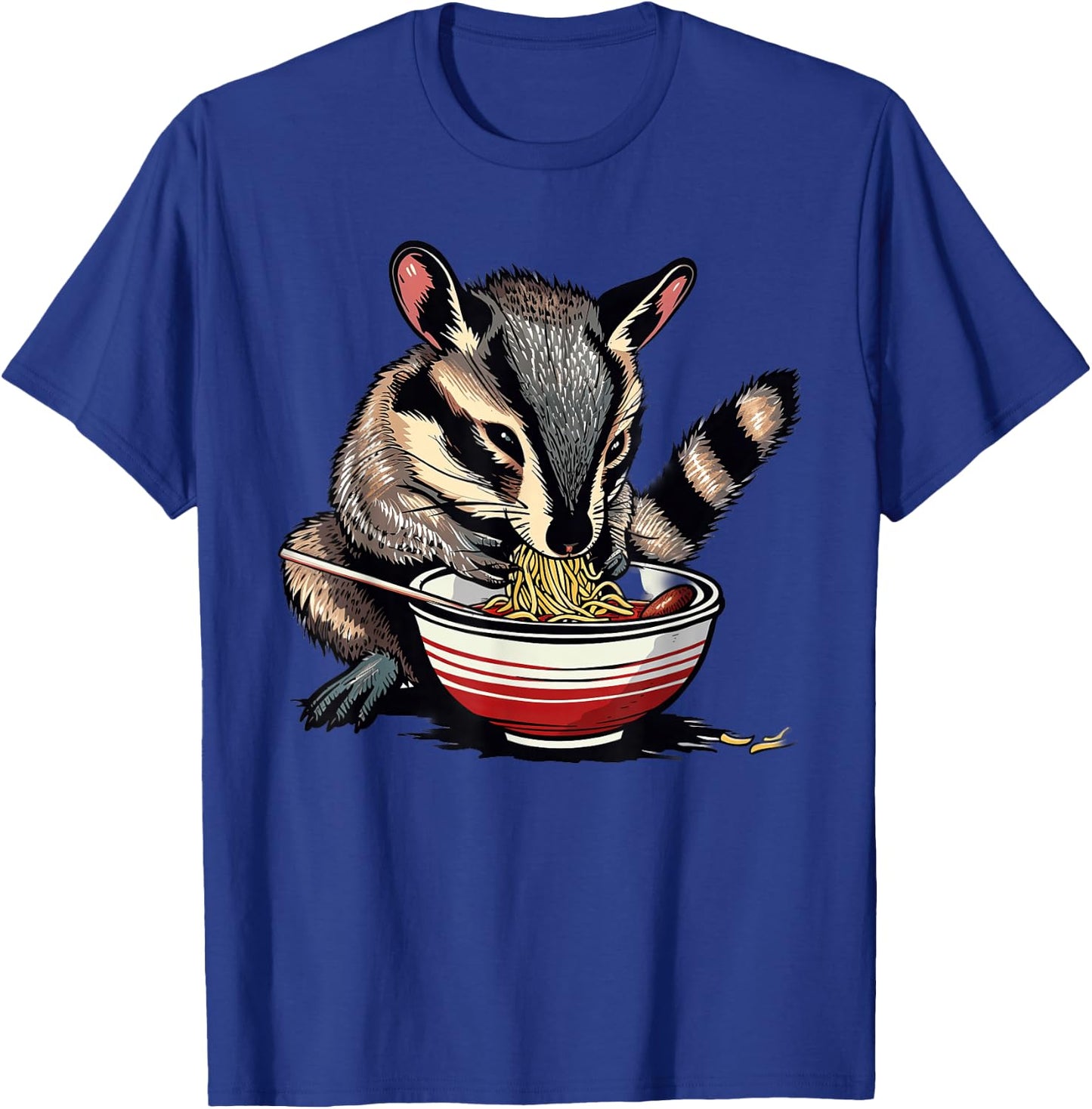 Numbat Eating Ramen T-Shirt - T-Shirt | Royal