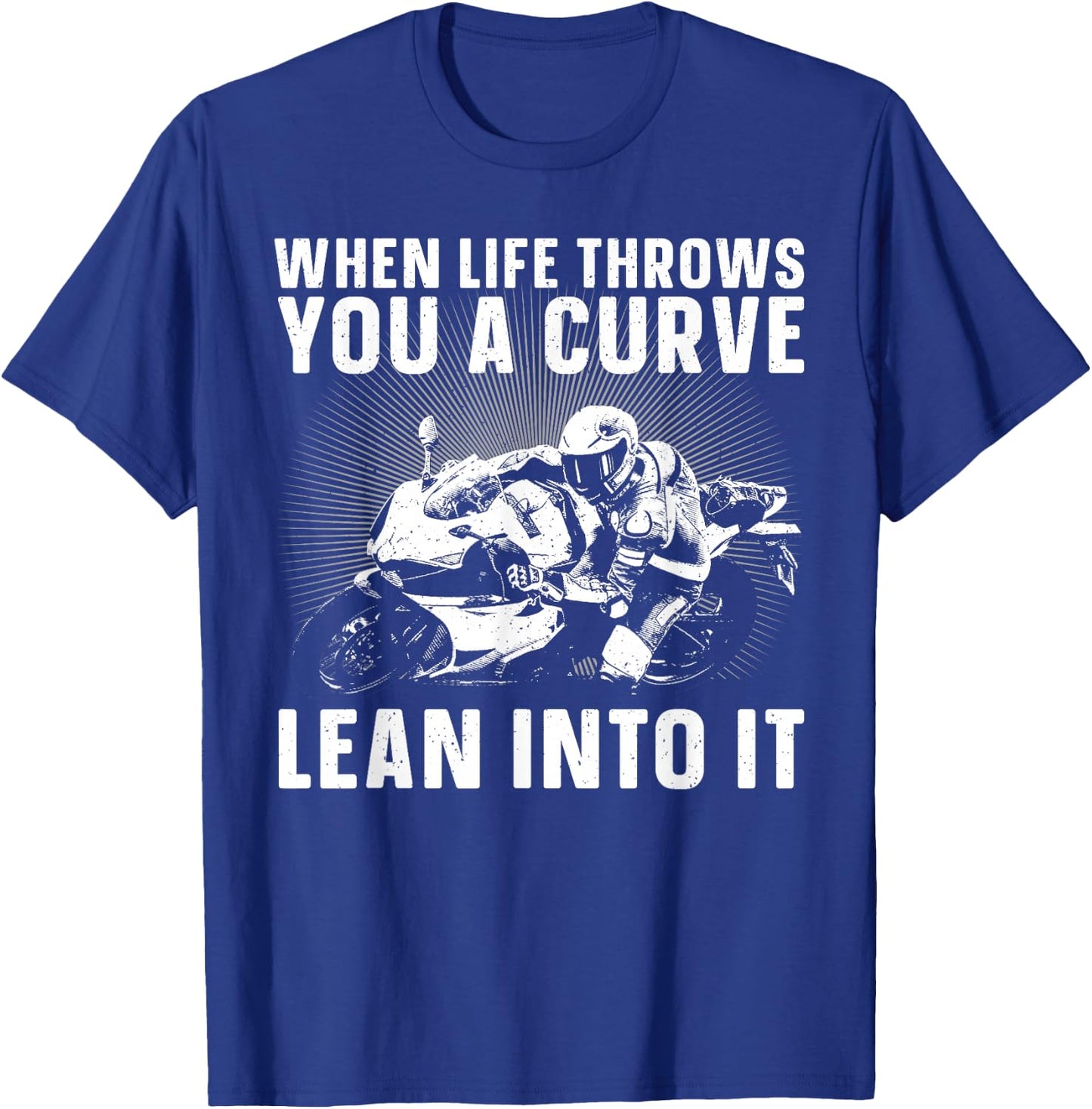 Cool Motorcycle Design Women Motor Cycle Rider Biker T-Shirt - T-Shirt | Royal