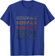 Love Heart Koufax Grunge Vintage Style Black Koufax T-Shirt - T-Shirt | Royal