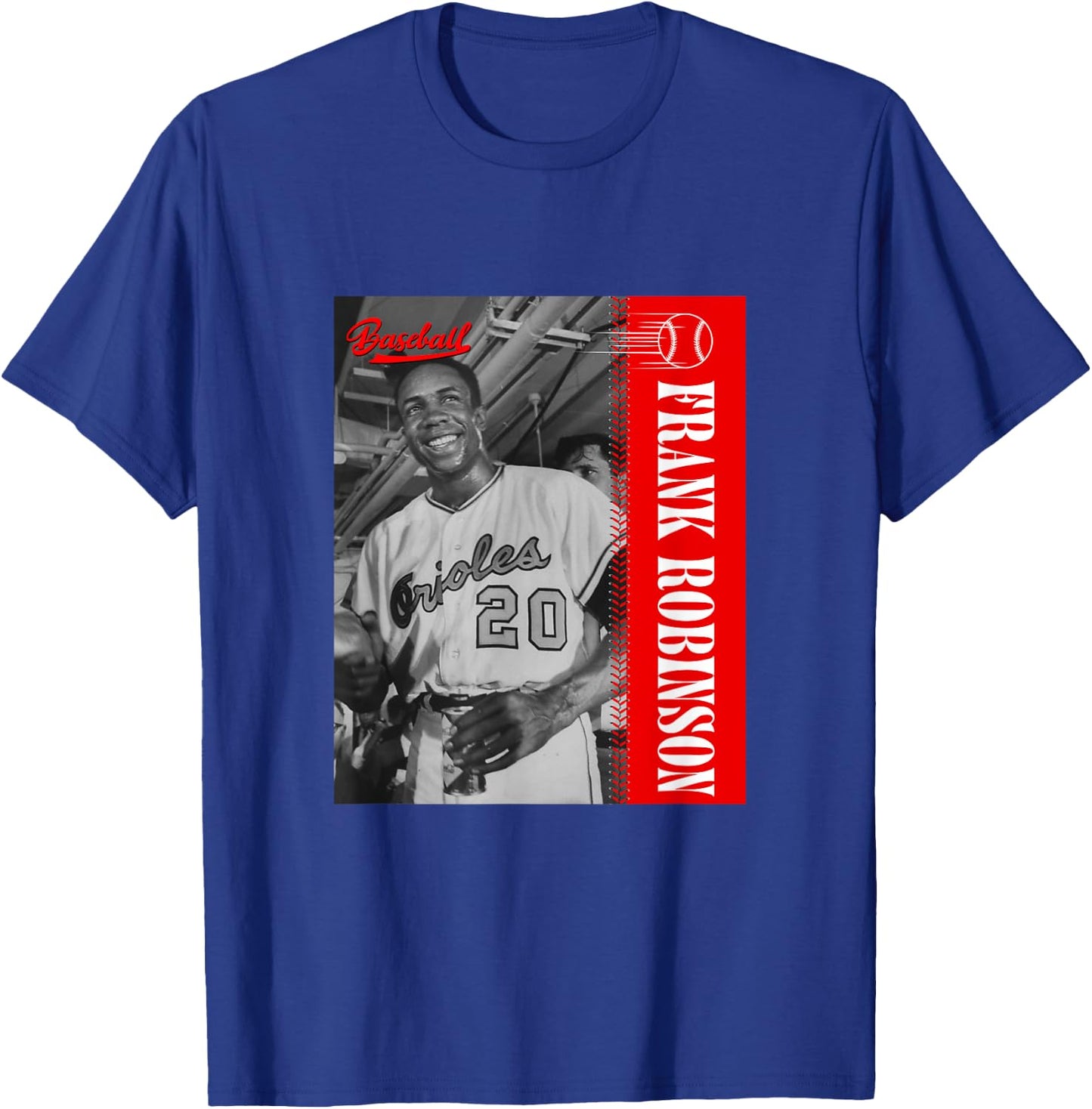 Frank Robinson_Baseball_001 T-Shirt - T-Shirt | Royal
