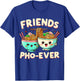 Friends Pho-Ever Cute Vietnamese pho noodle Soup Bowl T-Shirt - T-Shirt | Royal