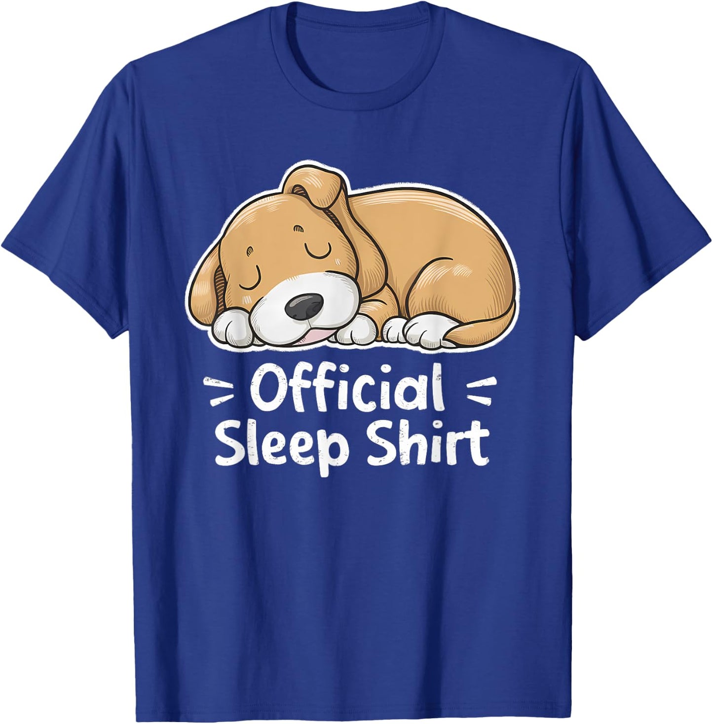 Official Sleep Shirt Dog Pajamas Nightgown Women Kids T-Shirt - T-Shirt | Royal