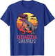 DziadziaSaurus Dino Dinosaur Dziadzia-Saurus T-Rex Trex T-Shirt - T-Shirt | Royal