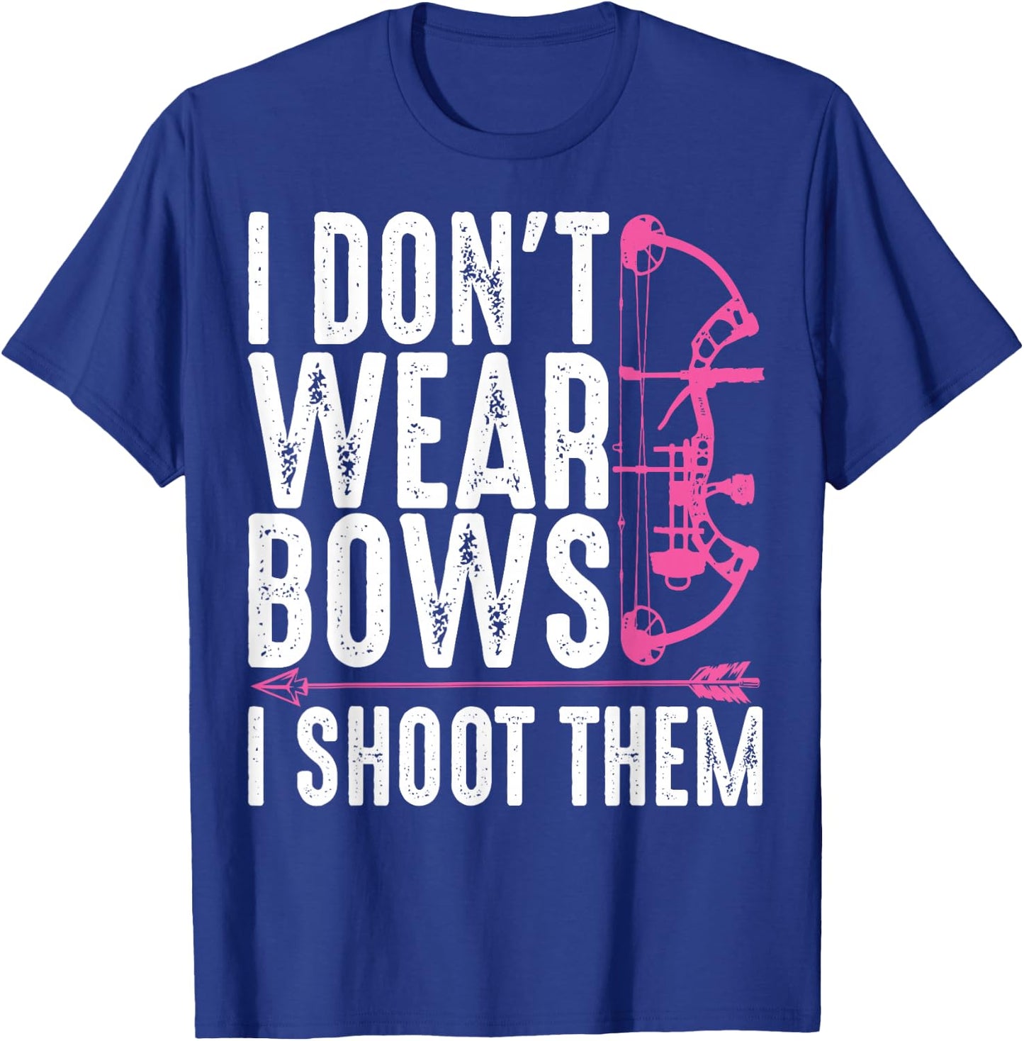 Funny Archery Gift Bow Hunting Archer Mother's Day T-Shirt - T-Shirt | Royal