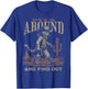 Funny Vintage Style Buck Around and Find Out Desert Western T-Shirt - T-Shirt | Royal