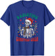 Radiology Christmas Santa Skeleton Xray Technician Rad Tech T-Shirt - T-Shirt | Royal