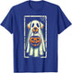 Cute Ghost Dog Men Women Kids Halloween Funny Ghost T-Shirt - T-Shirt | Royal