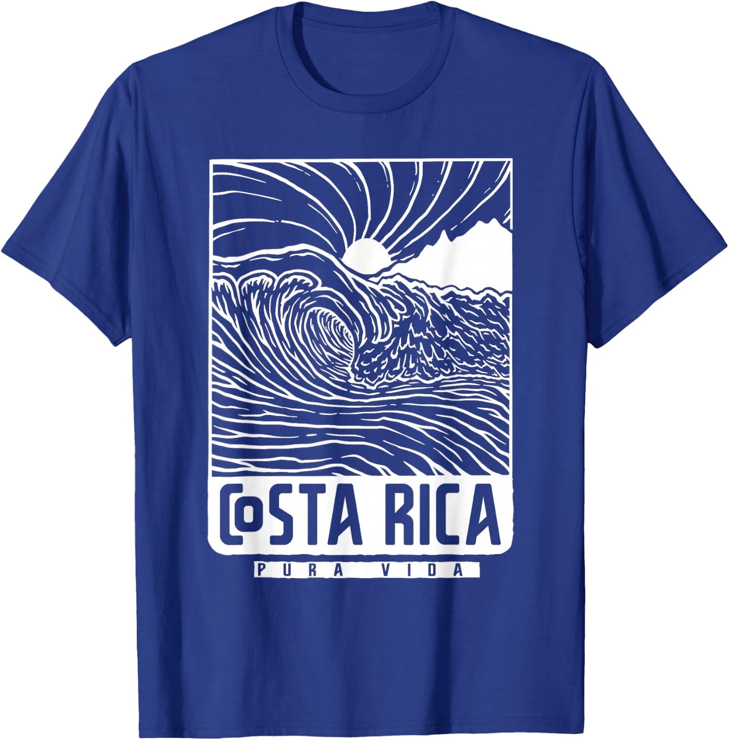 Costa Rica Pura Vida T-Shirt - T-Shirt | Royal