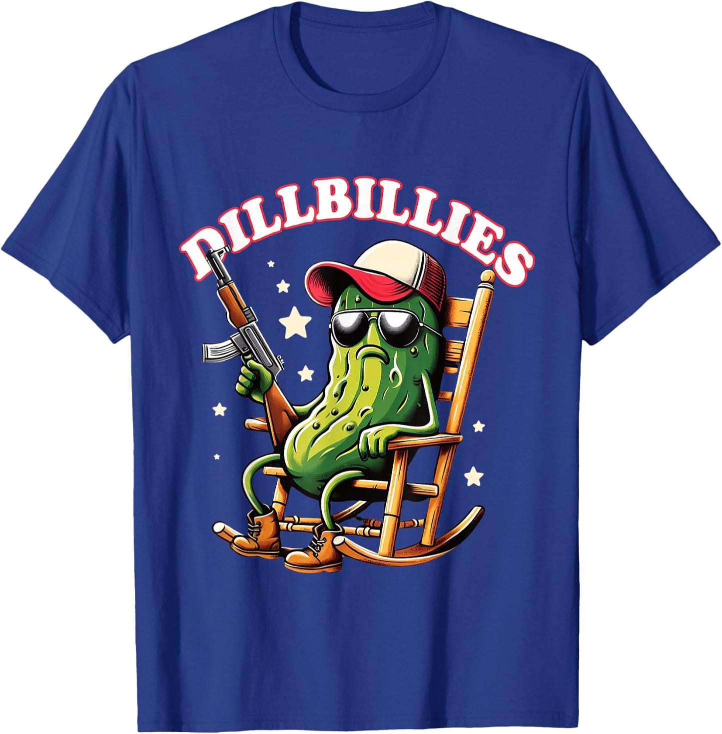 Dillbillies Funny Redneck Farm Country Life Pickle Lover T-Shirt - T-Shirt | Royal