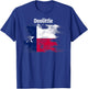 Doolittle Texas Classic Design Graphic Novelty T-Shirt - T-Shirt | Royal