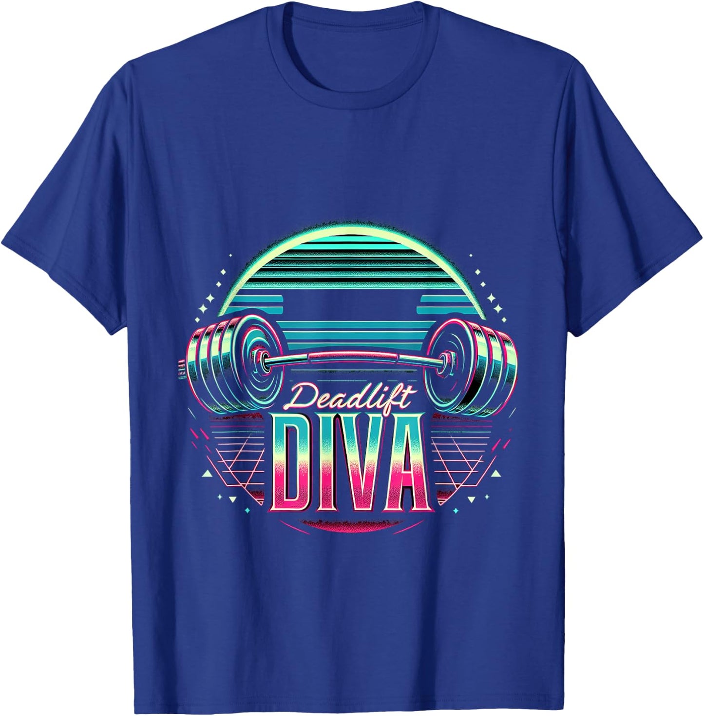 Deadlift Diva T-Shirt - T-Shirt | Royal