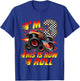 Kids I'm 3 This Is How I Roll Monster Truck Car 3rd Birthday Boys T-Shirt - T-Shirt | Royal