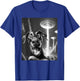 Funny Doberman Alien UFO Taking a Selfie Dobie Dog Mom Dad T-Shirt - T-Shirt | Royal