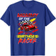 Mommy Of The Birthday Racer Race Car Party Family Matching T-Shirt - T-Shirt | Royal