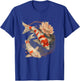 Koi Fish Lotus Japanese Pond Lover Japanese Koi Carp Fish T-Shirt - T-Shirt | Royal
