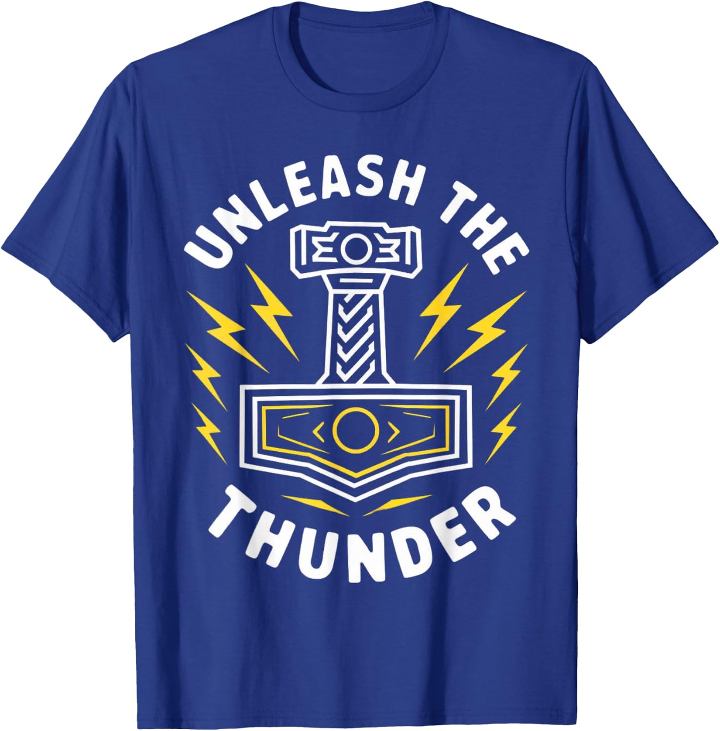Norse Mythology Viking Celtic Thor's Hammer Mjolnir Valhalla T-Shirt - T-Shirt | Royal