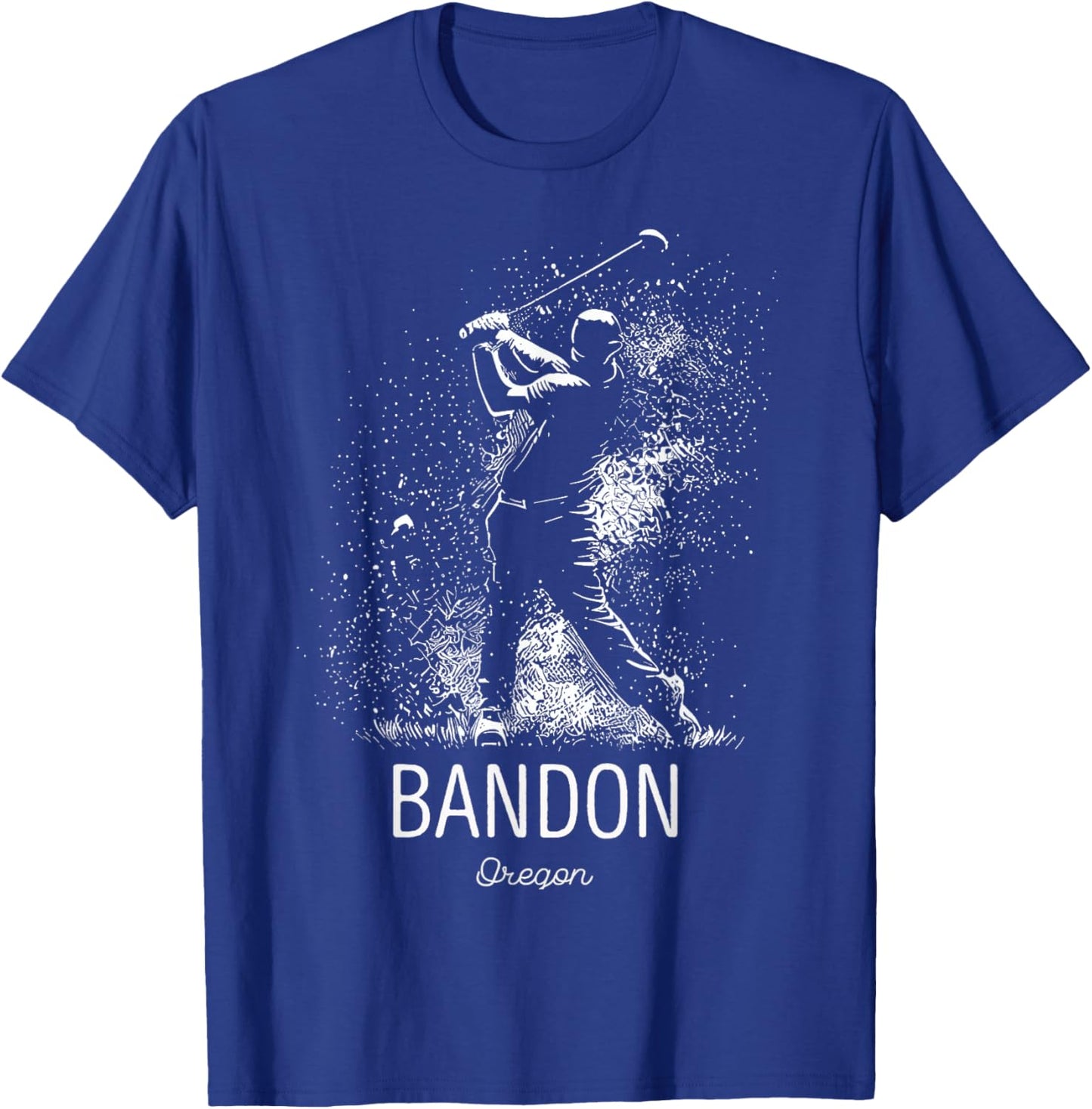 Golf Golfing Bandon T-Shirt - T-Shirt | Royal