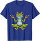 Meditation Frog Toad Spirituality Yoga Zen Buddha Buddhist T-Shirt - T-Shirt | Royal