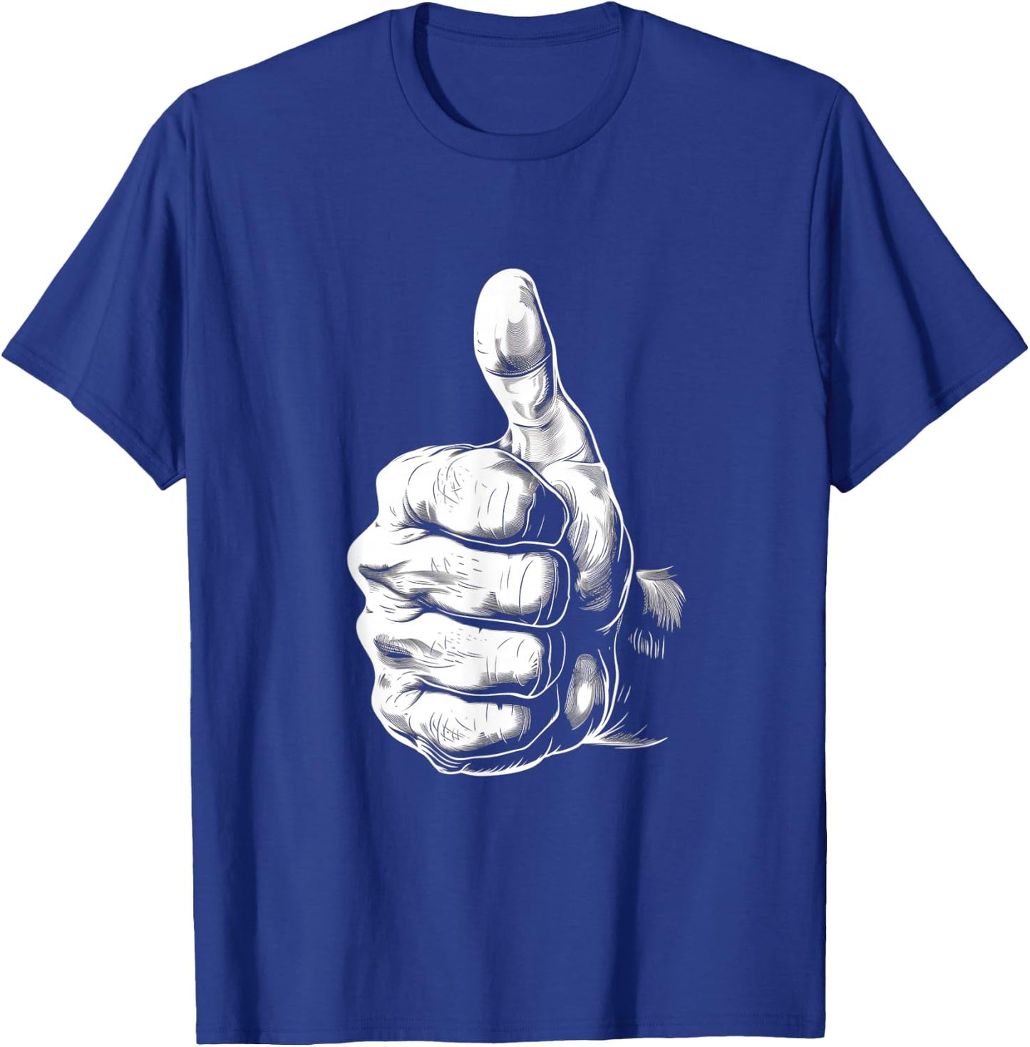 Thumbs Up T-Shirt - T-Shirt | Royal