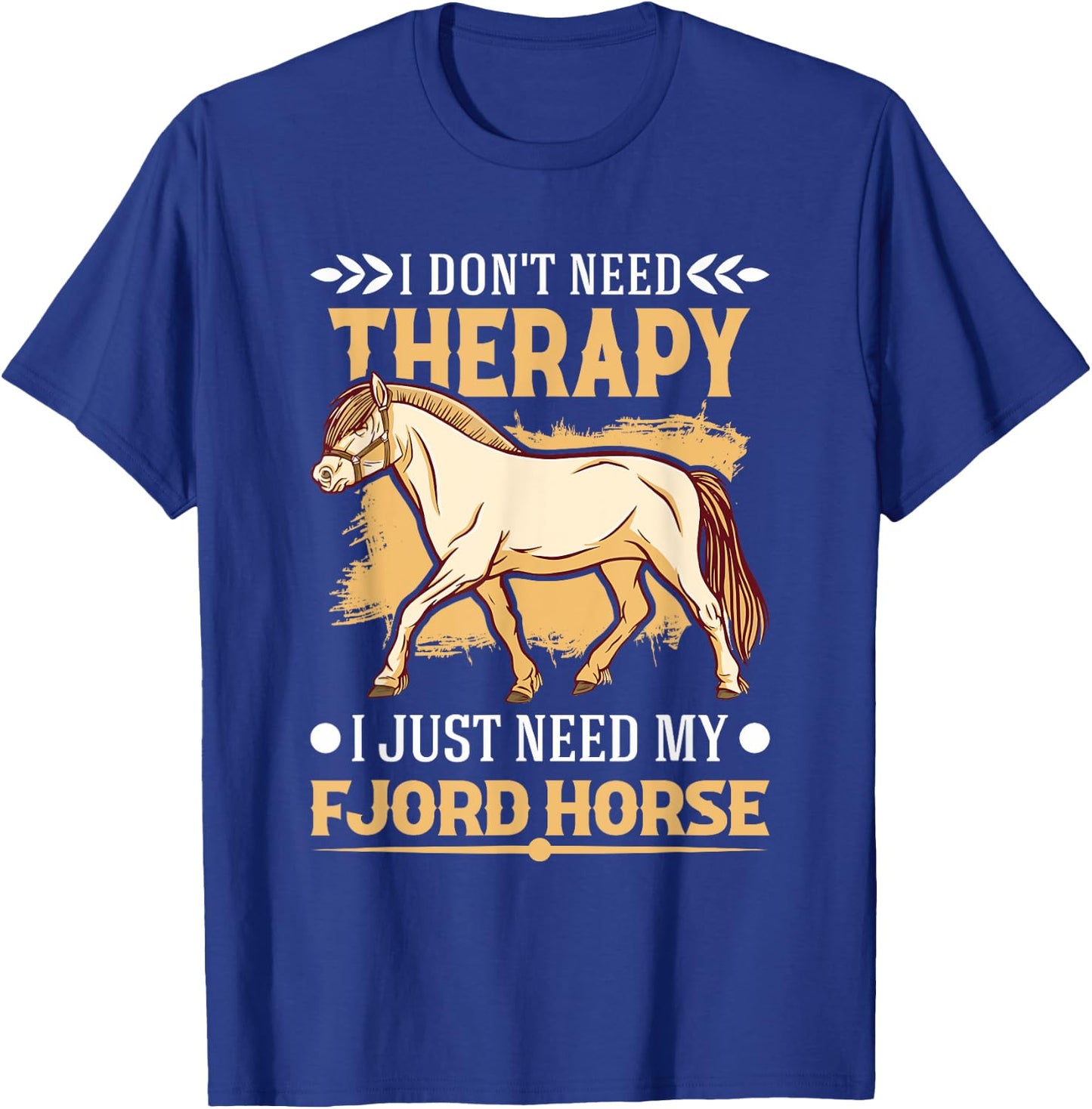 Fjord Horse Therapy Fjordi T-Shirt - T-Shirt | Royal