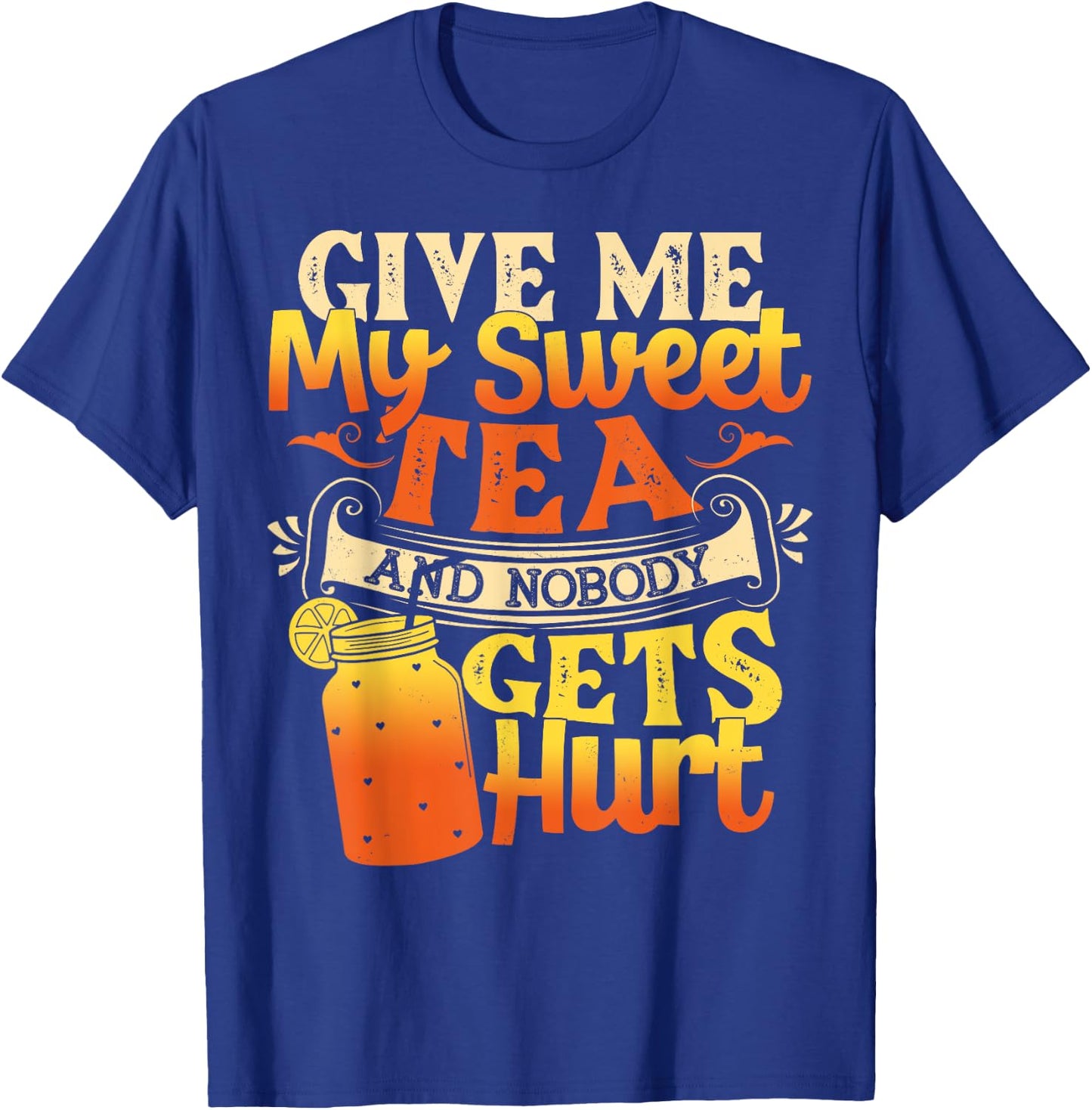 Funny Sweet Tea - I Love Sweet Tea Cute Sweet Tea Drink T-Shirt - T-Shirt | Royal