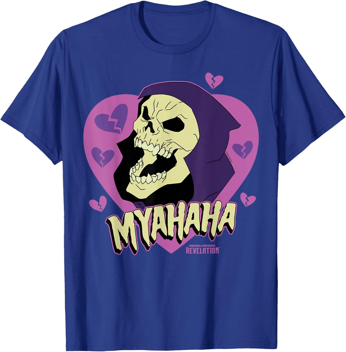 The Revelation of The Masters of The Universe - Skeletor Myahaha T-Shirt - T-Shirt | Royal