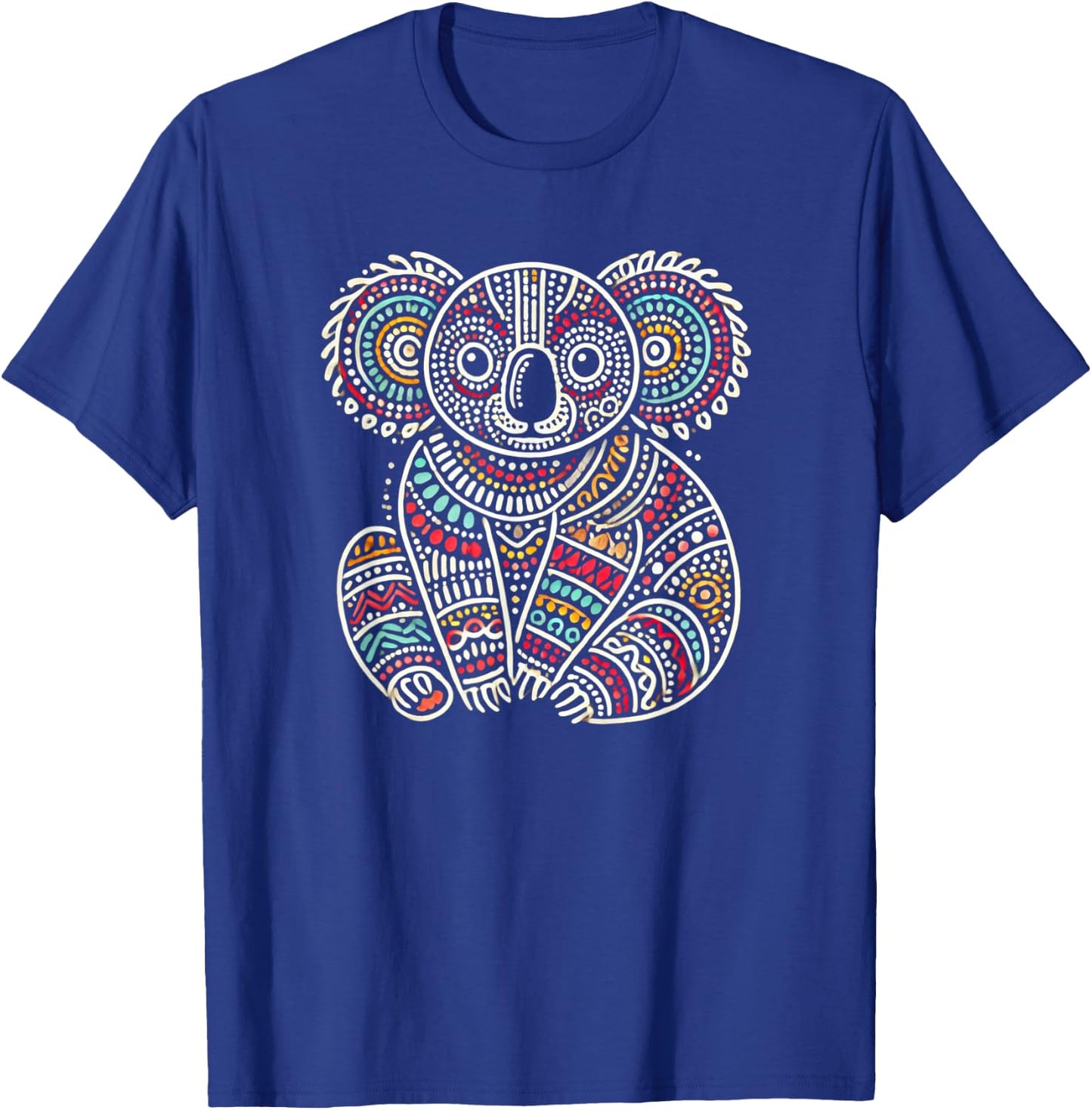 Australian Aboriginal Koala Funny Australia Animal Lover T-Shirt - T-Shirt | Royal