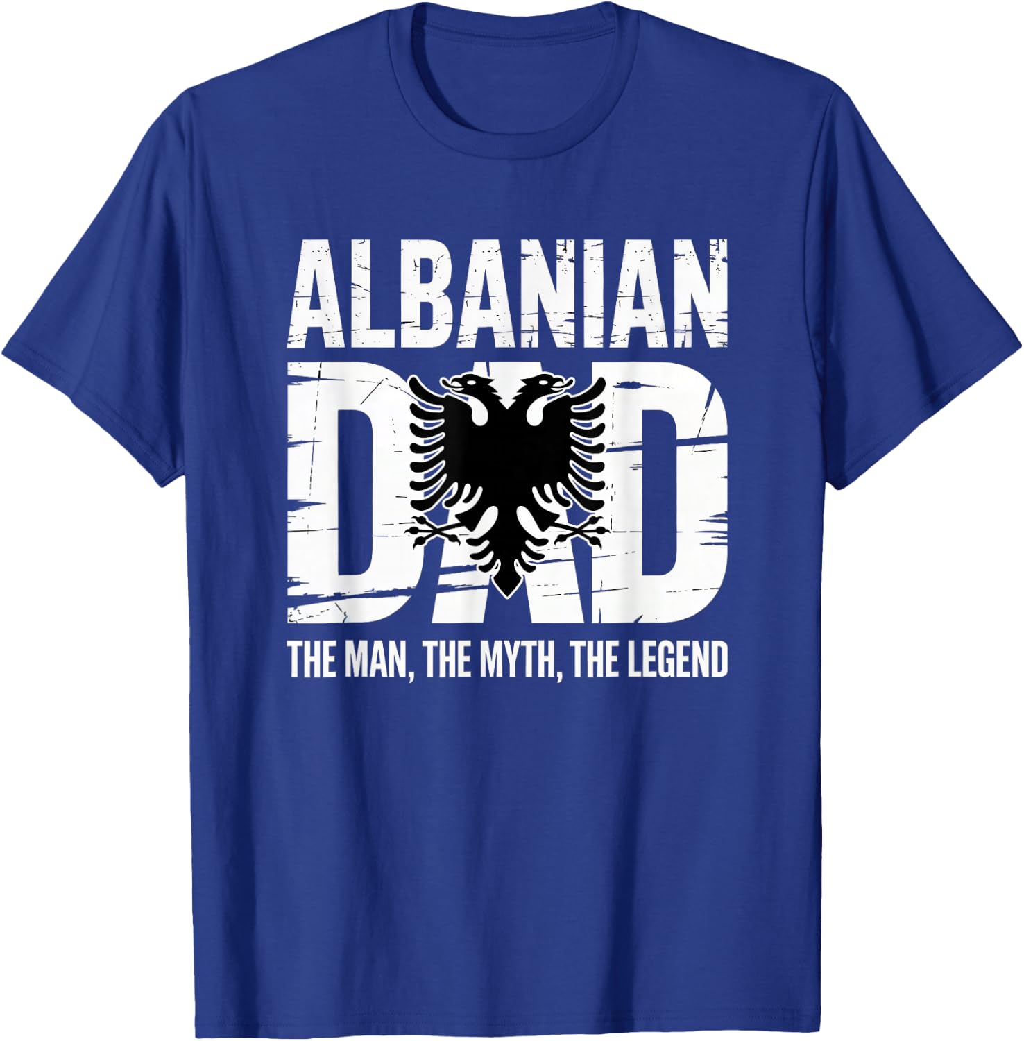 Albanian Father's day Skenderbeg Albania proud Albanian Dad T-Shirt - T-Shirt | Royal