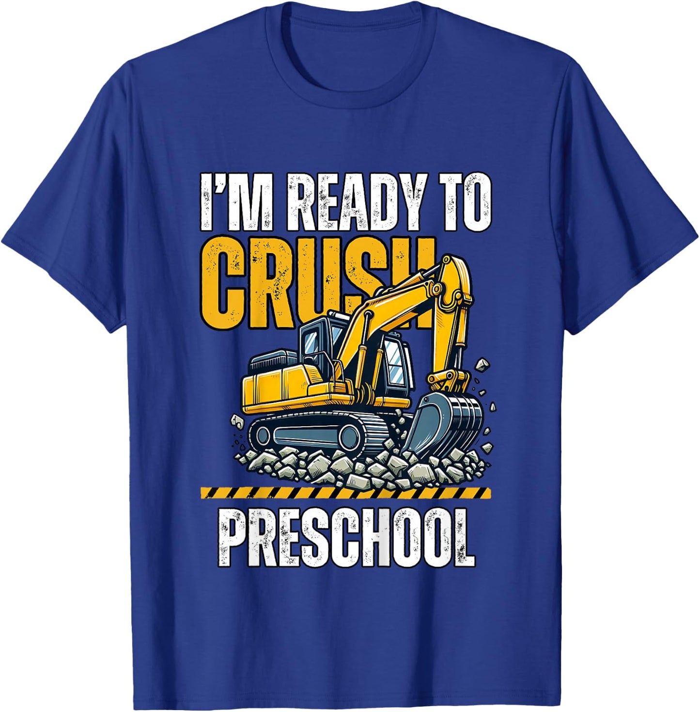 Kids I'm Ready To Crush Preschool boys first day of preschool T-Shirt - T-Shirt | Royal