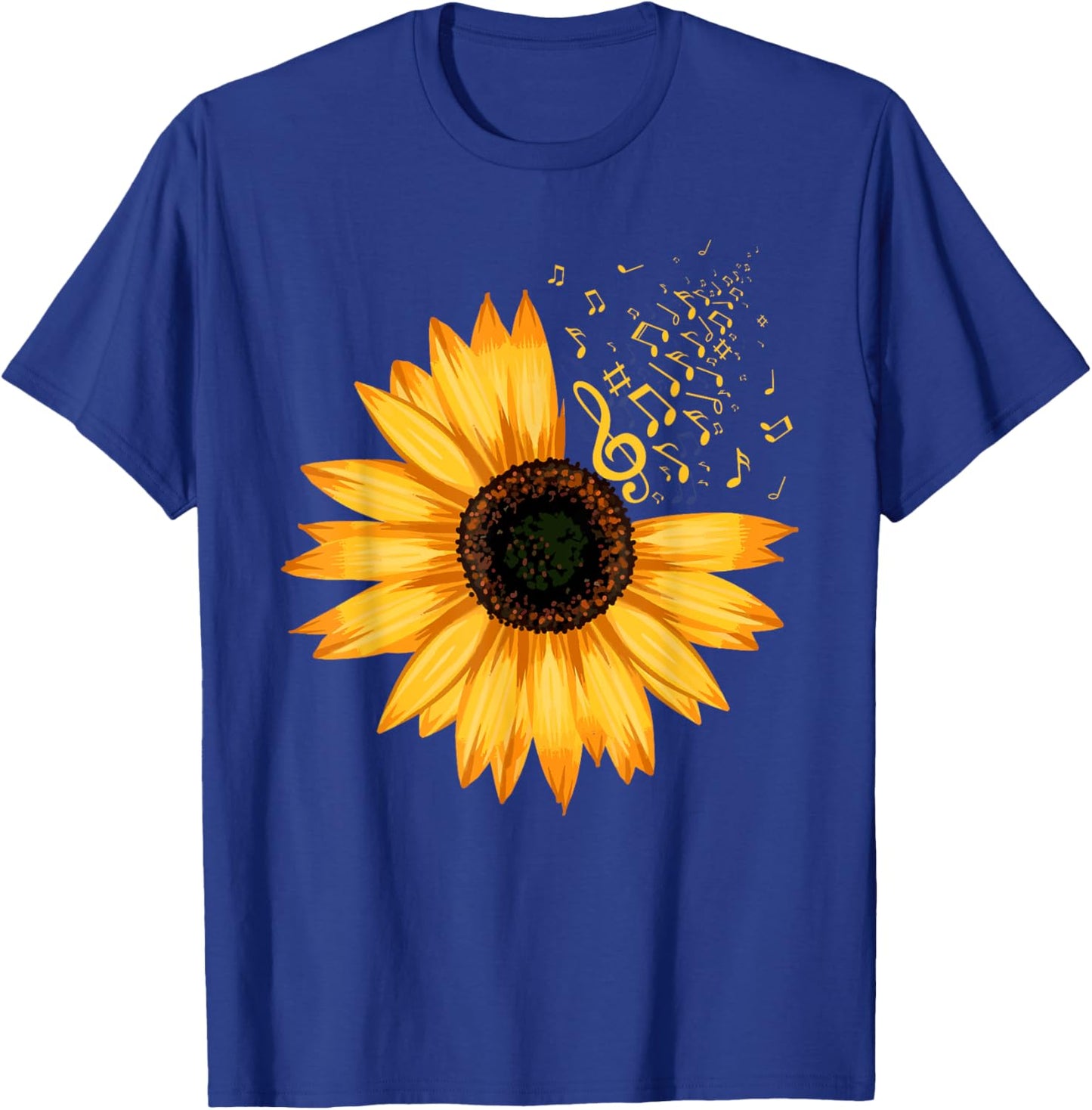 Funny Music Design Women Music Teacher Music Lover T-Shirt - T-Shirt | Royal
