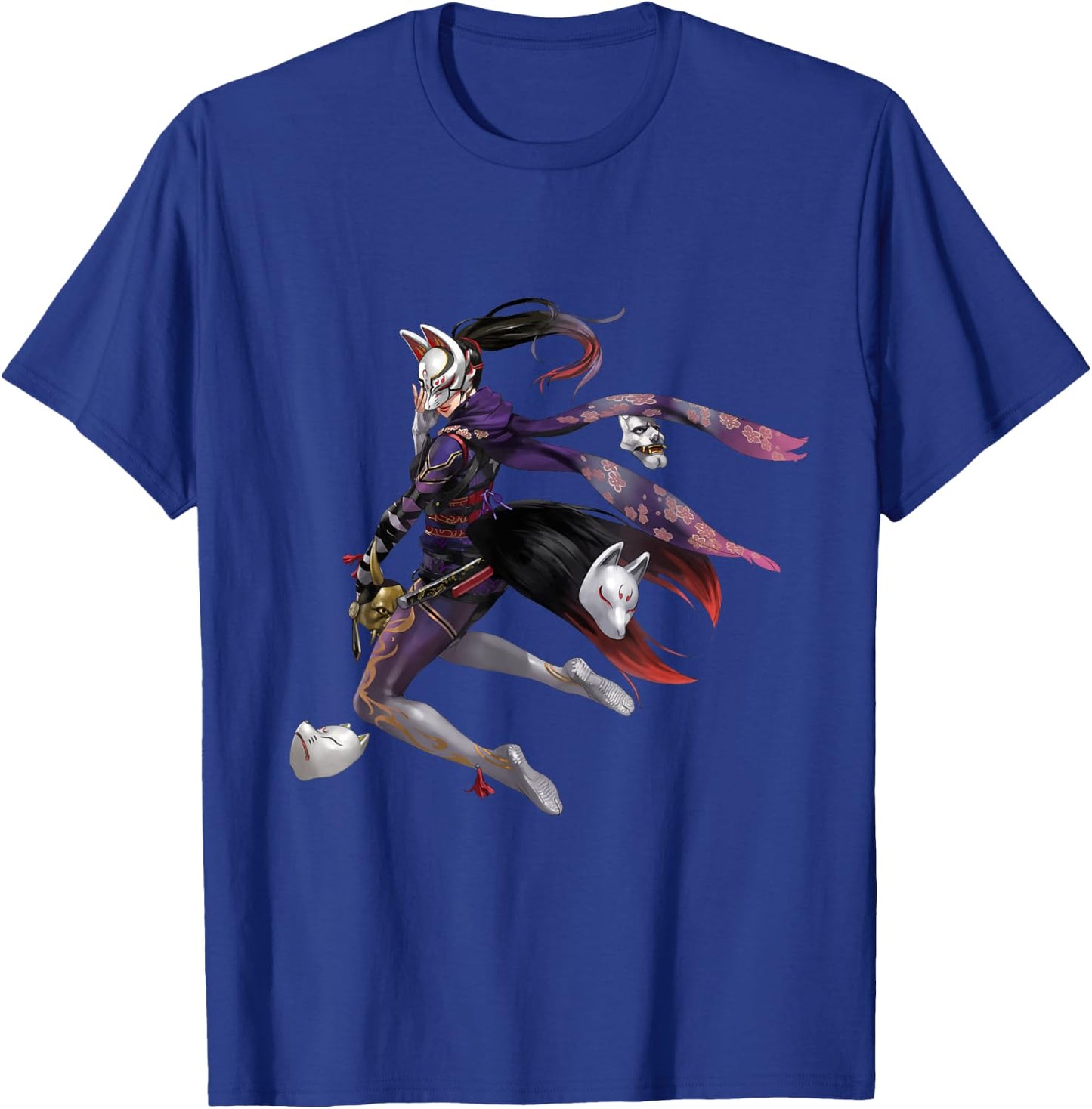 Bandai Namco Entertainment Inc. TEKKEN7 KUNIMITSU 003 , Small, Black T-Shirt - T-Shirt | Royal