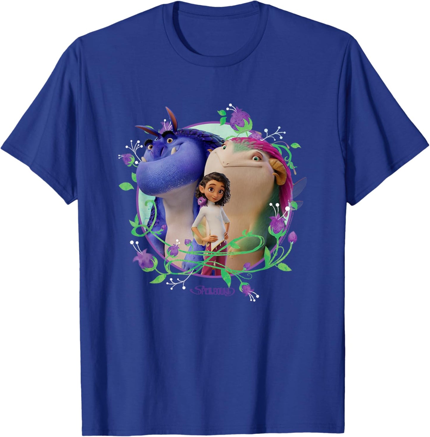 Spellbound Enchanted Floral Family Group T-Shirt - T-Shirt | Royal