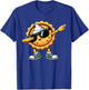 Dabbing Pumpkin Pie Thanksgiving Day Funny Boys Kids Dab T-Shirt - T-Shirt | Royal