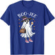 Cute Boo Jee Ghost Halloween Leopard Coffee T-Shirt - T-Shirt | Royal