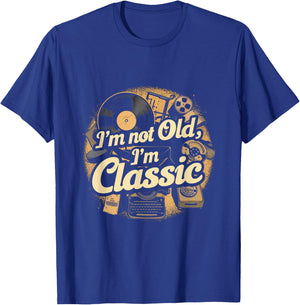 I'm Not Old I'm Classic Vintage T-Shirt - T-Shirt | Royal