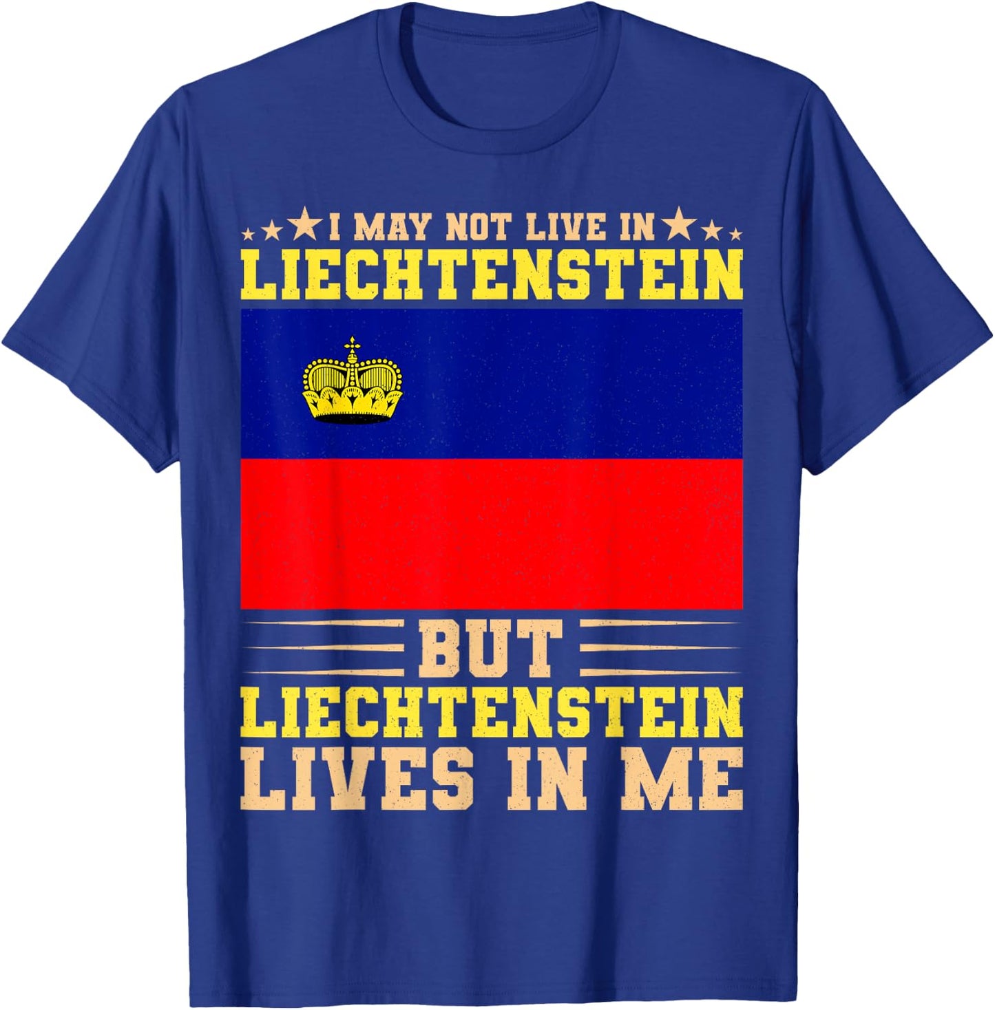 Liechtenstein T-Shirt - T-Shirt | Royal