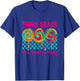 Third Grade is as Sweet as Candy Back To School Teacher T-Shirt - T-Shirt | Royal