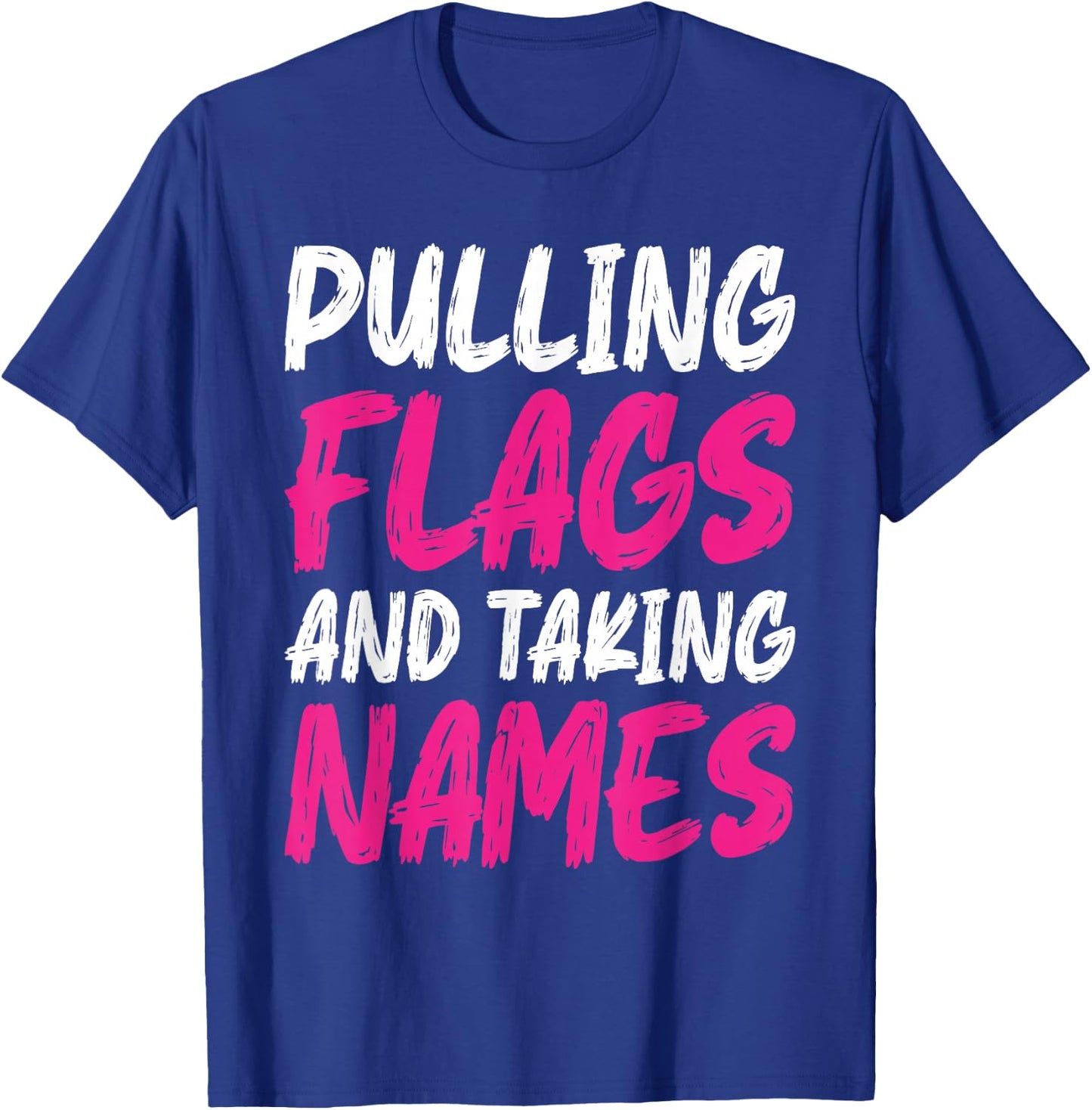 Flag Football Shirt and Girls T-Shirt - T-Shirt | Royal