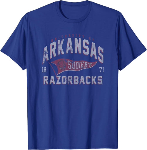 University of Arkansas Razorbacks Distressed Spirit Flag