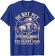 Vintage Do Not Pet The Fluffy Cows American Bison T-Shirt - T-Shirt | Royal