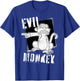 Family Guy Evil Monkey Angry Distressed Big Chest Poster T-Shirt - T-Shirt | Royal